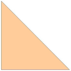 Декоративный элемент 6214V Triangle Buff 10,4x7,3x7,3