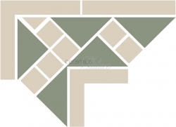Декоративный элемент V-VENEZIA-C1 VENEZIA 1 Corner 26x12,1x12,7