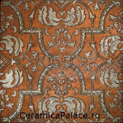Декоративный элемент GLAMOUR 2 - Fondo Biancone - Decoro Argento 30,5 x 30,5