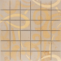 Декоративный элемент Kimberly 50 TR-gold foglio 30,5x30,5x1