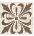Декоративный элемент Cardigan 7907V Dark Brown on White  5,3x5,3