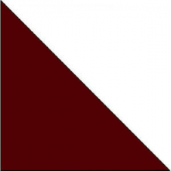 Декоративный элемент 6112V Triangle Red 5,0x3,6x3,6