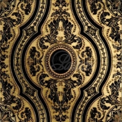 Декоративный элемент Alcor T Nero Marquinia Gold 30,5x30,5x1