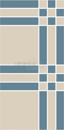Декоративный элемент V-MARVILB MARVILA BLUE Sheet 24,7x49,4