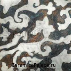 Декоративный элемент HERALDIC Fondo Bronzo - Decoro Carrara 30,5 x 30,5