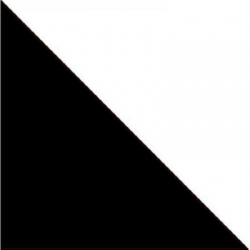 Декоративный элемент 6313V Triangle Black 7,1x5,2x5,2