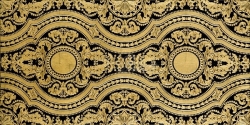 Декоративный элемент Alcor TST Nero Marquinia Gold 30,5x61x1