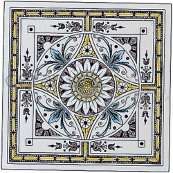 Декоративный элемент 6019B Symmetrical classical pattern 15,2х15,2