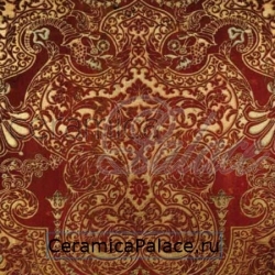Декоративный элемент MEROPE T Rosso Persia Gold 40x40x1