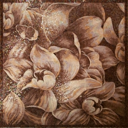Декоративный элемент Художественное панно мастерской Factory Mosaic "Флауэрс-2" 180х180