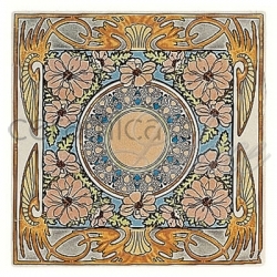 Декоративный элемент 6040B Evening Reverie single floral tile 152 x 152 x 7