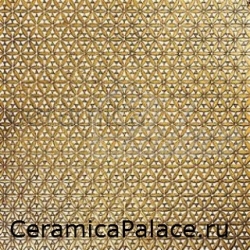Декоративный элемент OPTICAL 7 Fondo Biancone - Decoro Oro 30,5 x 30,5
