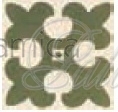Декоративный элемент Gordon 7905V Green on White 5,3x5,3