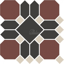 Декоративный элемент V-PBLACK PORTREE BLACK Sheet 29,5x29,5