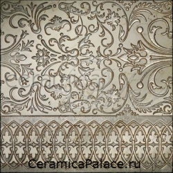 Декоративный элемент CAMELOT Fondo Biancone - Decoro Argento 30,5 x 30,5