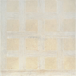 Декоративный элемент Quadrotta 4 Tile 457 TR - bianco cm 45,7x45,7x1