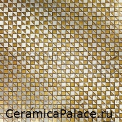 Декоративный элемент OPTICAL 2 Fondo Biancone Decoro Oro 30,5 x 30,5