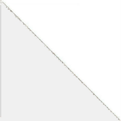 Декоративный элемент 6414V Triangle White 10,4x7,3x7,3
