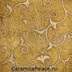 Декоративный элемент DAMASCO 1 Fondo Oro - Decoro Travertino Chiaro 30,5 x 30,5