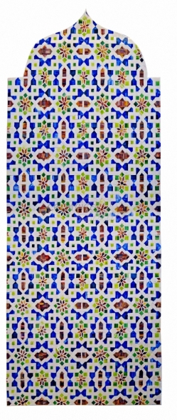 Декоративный элемент Художественное панно мастерской Factory Mosaic "Сordoba" 80х185