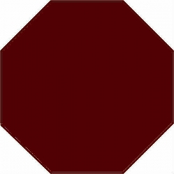 Декоративный элемент 6131V Octagon Red 15,1x15,1