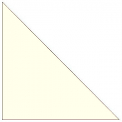 Декоративный элемент 7116V Triangle Dover White 14,9x10,6x10,6