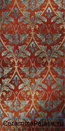 Декоративный элемент ALCIONE T Rosso Persia Silver 30,5x61x1