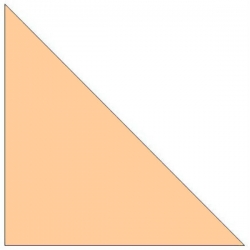 Декоративный элемент 6216V Triangle Buff 14,9x10,6x10,6