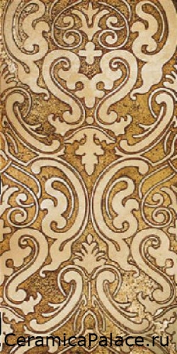 Декоративный элемент SHIRAZ 1 Fondo Oro - Decoro Travertino Chiaro 30,5 x 60