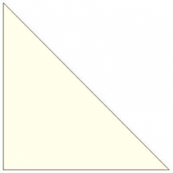 Декоративный элемент 7113V Triangle Dover White 7,3x5,2x5,2